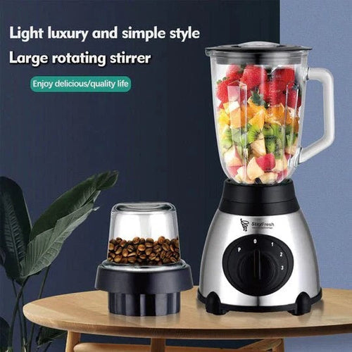 Electric Juice Blender and Grinder for Fast, Fresh, and Easy Blending